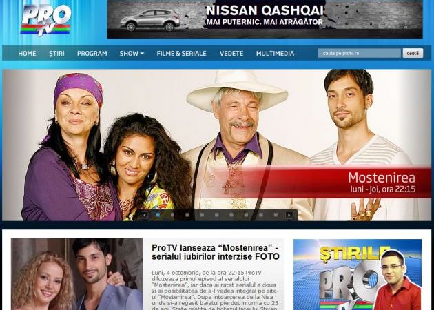 S-a relansat www.protv.ro! Ibu Protv Relanseaza Www Protv Ro