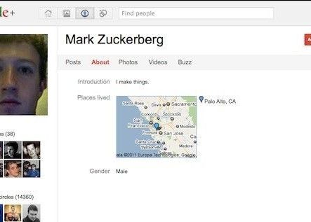 Culmea ironiei pe Internet. Fondatorul Facebook, cel mai popular user al Google+ Culmea Ironiei Pe Internet Fondatorul Facebook Cel Mai Popular User Al Google