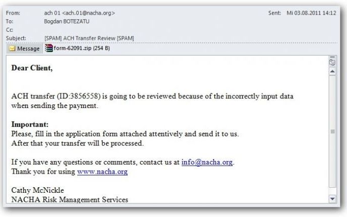 Val de spam-uri periculoase in Romania Val De Spam Uri Periculoase In Romania