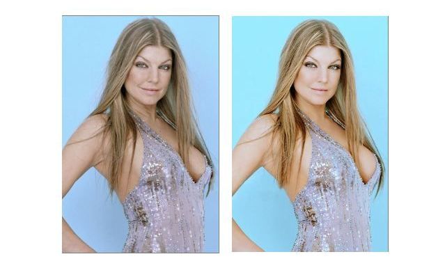 Vedete cu si fara Photoshop Vedete Cu Si Fara Photoshop