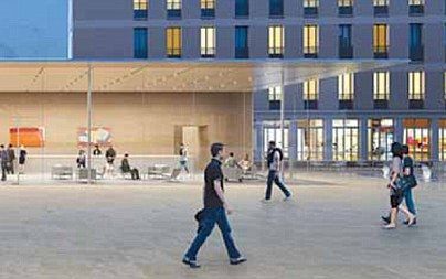 Apple construieste in Franta un magazin aproape invizibil. GALERIE FOTO Apple Construieste In Franta Un Magazin Aproape Invizibil Galerie Foto 1