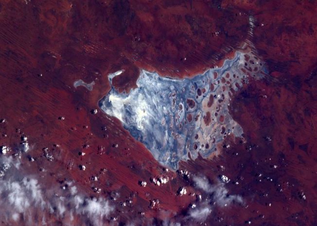 Imagine misterioasa surprinsa de unul dintre astronautii aflati acum in spatiu Cele Mai Frumoase Imagini Cu Pamantul