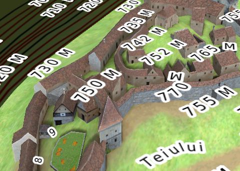 Reconstituire 3D Cetatea Medievala de la Rasnov pe un Nuvi 3790 Atlasul Digital Al Romaniei Vine Cu Actualizari Pentru Pasionatii De Istorie Cu Noi Situri Reconstituite 3