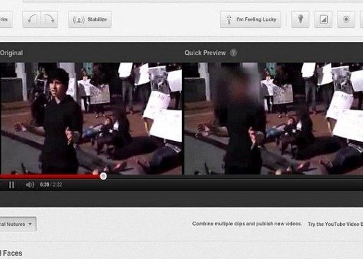 YouTube poate blura fetele, pentru a proteja in special copiii si activistii Youtube Poate Blura Fetele Pentru A Proteja In Special Copiii Si Activistii