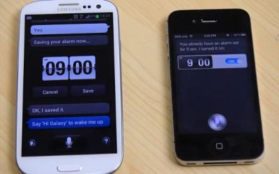 VIDEO Secretara Siri risca sa-si piarda job-ul dupa venirea noii asistente galactice S Voice