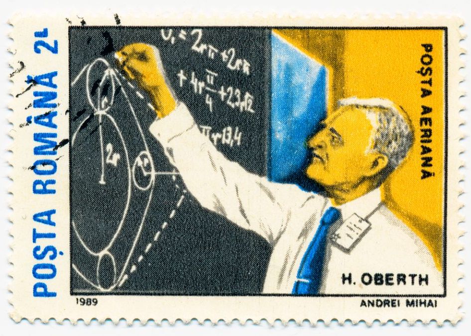 Hermann Oberth, ardeleanul care i-a ajutat pe americani sa ajunga in spatiu Hermann Oberth Ardeleanul Care I A Ajutat Pe Americani Sa Ajunga In Spatiu