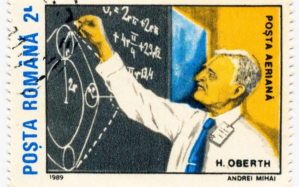 Hermann Oberth, ardeleanul care i-a ajutat pe americani sa ajunga in spatiu Hermann Oberth Ardeleanul Care I A Ajutat Pe Americani Sa Ajunga In Spatiu