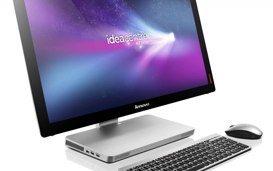 Lenovo IdeaCentre A720 Cel Mai Subtire Pc All In One Din Lume Lenovo Ideacentre A720 A Ajuns In Romania