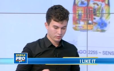 Editie speciala la iLikeIT cu Alin Jderu. Un roman, maestru in robotica la numai 23 de ani