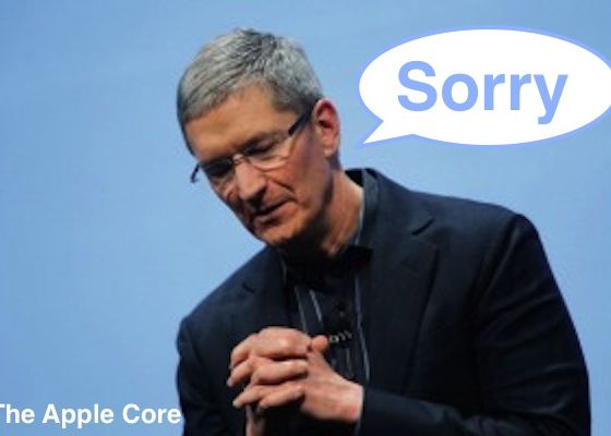 Moment istoric: directorul general de la Apple isi cere scuze Moment Istoric Directorul General De La Apple Isi Cere Scuze