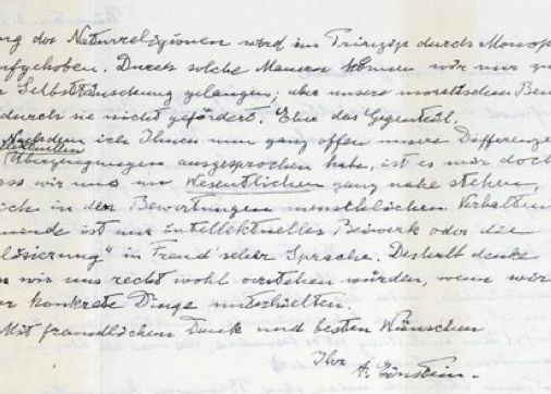 Scrisoarea istorica a lui Einstein catre Dumnezeu a fost scoasa la licitatie. Pretul de pornire, 3 mil dolari Scrisoarea Istorica A Lui Einstein Catre Dumnezeu A Fost Scoasa La Licitatie Pretul De Pornire 3 Mil Dolari