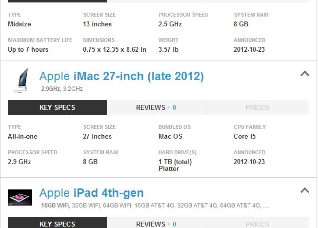 iPad generatia 4, iMac, Mac Mini, MacBook Pro de 13 inch. Cum arata celelalte produse lansate de Apple. ADEVARATA vedeta de aseara Lansari Apple