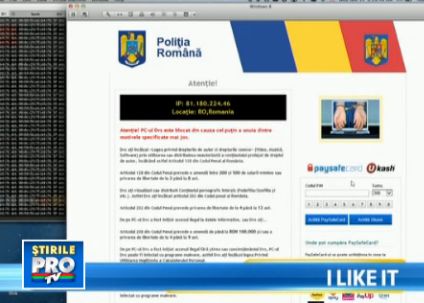 Virusul Politia Romana te acuza ca esti pirat si iti cere bani sub forma de amenda Virusul Politia Romana Te Acuza Ca Esti Pirat Si Iti Cere Bani Sub Forma De Amenda