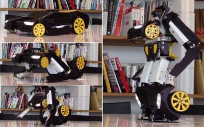 Cum arata primul robot Transformers real din lume. Jucaria ar putea deveni o masina pana in 2030