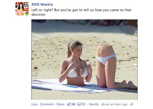 Facebook mai sterge o poza dintr-un motiv ciudat Facebook Mai Sterge O Poza Din Cauza Unui Motiv Ciudat