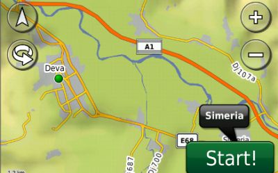 Cea mai detaliata harta GPS a Romaniei contine acum toate portiunile finalizate din A1