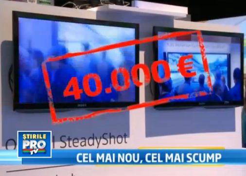 Cele mai scumpe gadgeturi de la CES 2013. OLED-ul 4K de la Sony de 40.000 de euro Cele Mai Scumpe Gadget Uri De La Ces 2013 Oled Ul 4k De La Sony De 40 000 De Euro