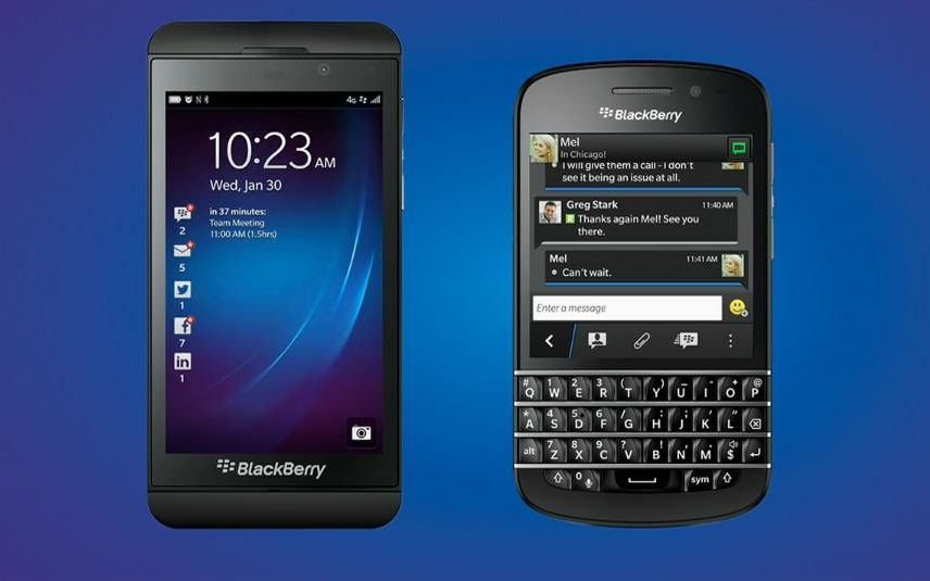 BlackBerry Z10 / BlackBerry Q10 Blackberry Z10 Si Blackberry Q10 Au Fost Lansate Oficial De Rim