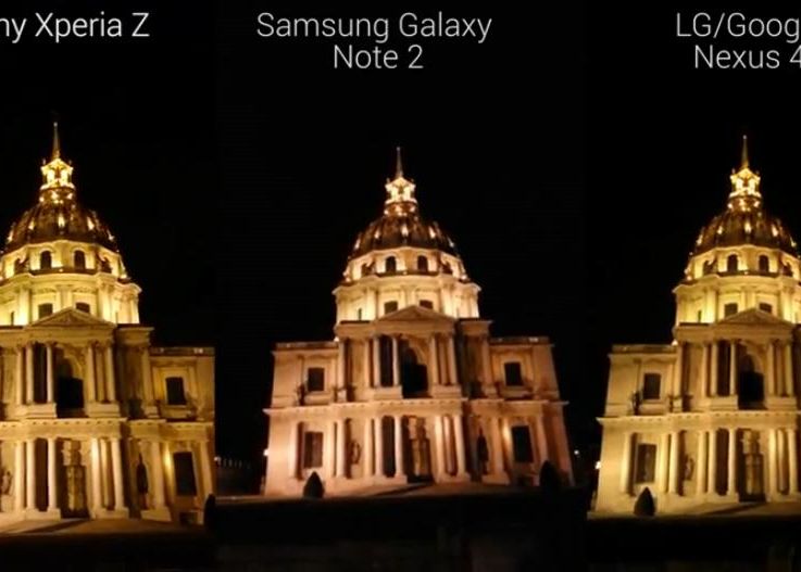 Sony Xperia Z vs. Samsung Galaxy Note II si LG/Google Nexus 4 Sony Xperia Z Cate Fotografii Poate Face Pe Minut Test Video
