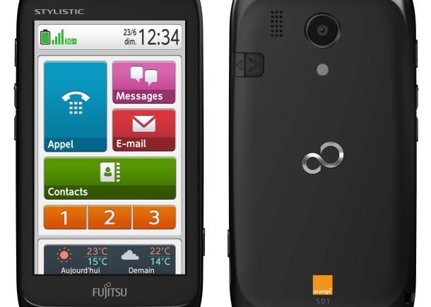 Orange Stylistic S01, un smartphone Fujitsu pentru varsta a treia Orange Stylistic S01 Un Smartphone Fujitsu Pentru Seniori