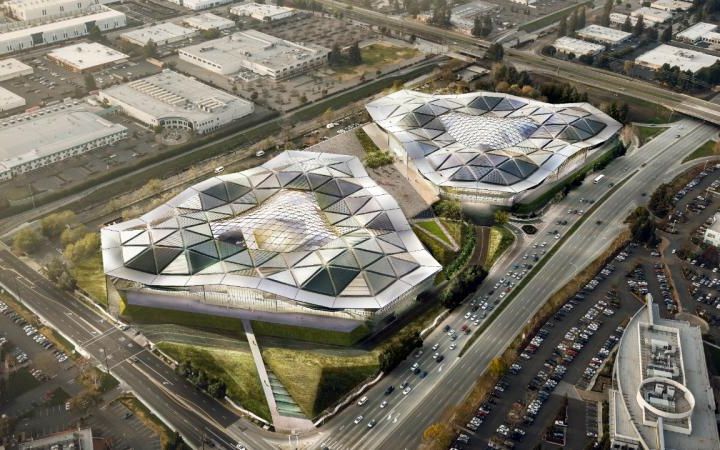 Templul jocurilor. Noul sediul al NVIDIA arata extraterestru Templul Jocurilor Noul Sediul Al Nvidia Arata Extraterestru