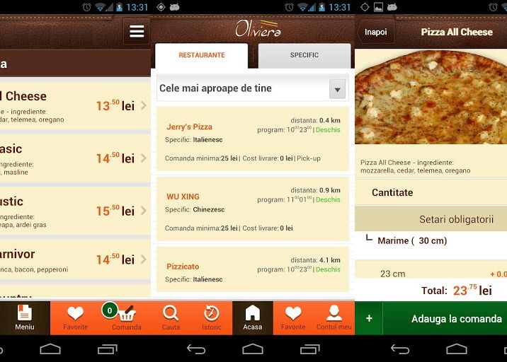 Prima aplicatie Android si iOS care aduna ofertele restaurantelor. Cum comanzi mancare cu telefonul Prima Aplicatie Android Si Ios Care Aduna Ofertele Restaurantelor Cum Comanzi Mancare Cu Telefonul