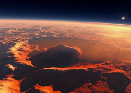 Meteoritii de pe planeta Marte au format Gemenii Arima Exploziile Subterane Pe Planeta Marte Au Format Gemenii Arima