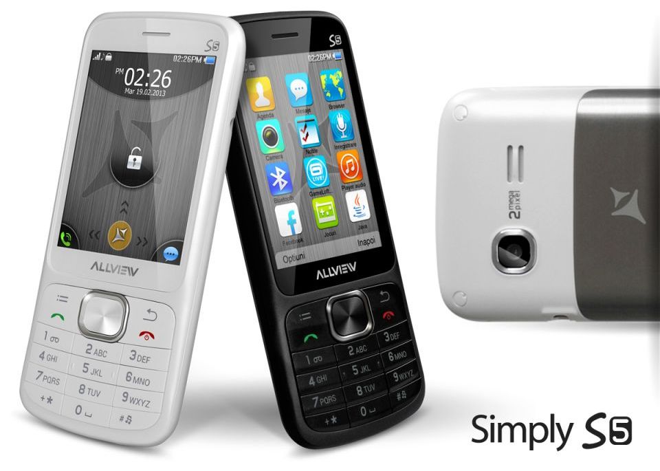Allview Simply S5, un telefon clasic la un pret incredibil de mic Allview Simply S5 Un Telefon Clasic La Un Pret Incredibil De Mic