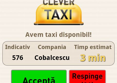 Clever Taxi sau cum sa comanzi istet un taxi cu ajutorul telefonului mobil Clever Taxi Comanzi Taxiul Cu Ajutorul Telefonului Mobil 8