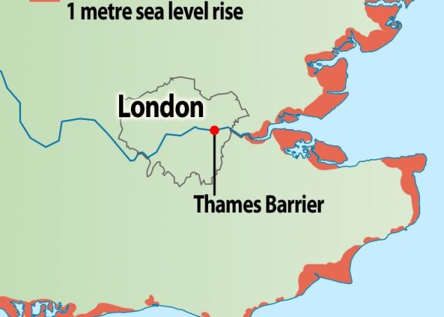 Cresterea nivelului marii ameninta Londra Cresterea Nivelului Marii Ameninta Capitala Regatului Unit