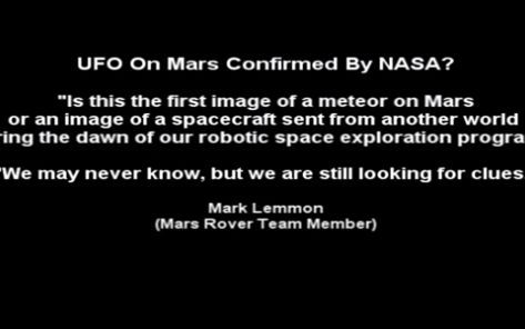 Un OZN, filmat pe cerul Planetei Marte. NASA face o declaratie in premiera VIDEO Un Ozn Filmat Pe Cerul Planetei Marte Nasa Face O Declaratie In Premiera Video