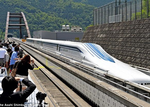 Maglev, trenul japonez care atinge 500 de km/h Maglev Trenul Japonez Care Atinge 500 De Km H