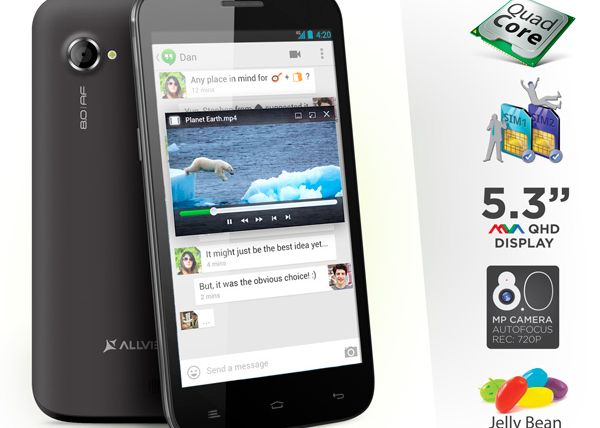 Allview P5 Qmax Allview P5 Qmax Un Smartphone Romanesc Cu Ecran Gigantic Lansat Acum Poze Si Specificatii