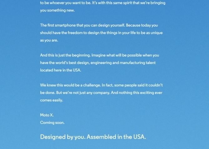 Motorola Moto X, primul telefon pe care ti-l creezi singur Motorola Moto X Primul Telefon Pe Care Ti L Creezi Singur