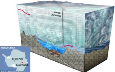 Mii de forme de viata descoperite sub 3,7 kilometri de gheata, in Antactica