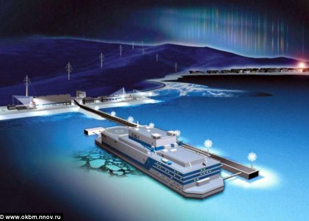 Rusii Vor Crea Prima Centrala Nucleara Plutitoare