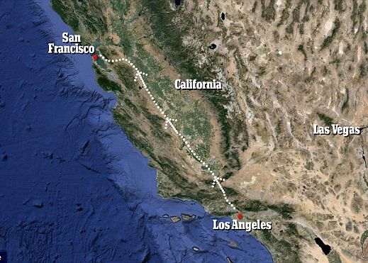 Trenul de mare viteza care poate lega San Francisco de Los Angeles Trenul De Mare Viteza Care Poate Lega San Francisco De Los Angeles