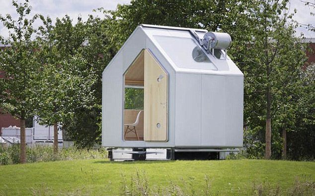 Microcasa De 6 Metri Patrati In Care Se Gasesc O Bucatarie Un Dormitor Si O Cabina De Dus