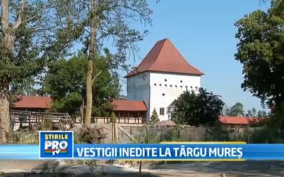 Un frigider din secolul al XV-lea, descoperit in cetatea din Targu Mures. VIDEO