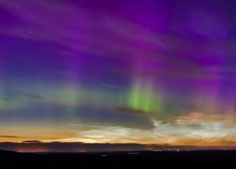 Un Astronom Au Captat Imagini Spectaculoase Deasupra Scotiei Video