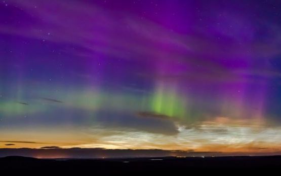 Un Astronom Au Captat Imagini Spectaculoase Deasupra Scotiei Video