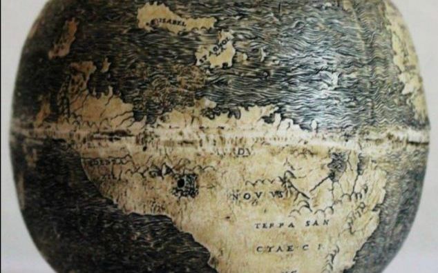 Cea Mai Veche Reprezentare A Globului Pamantesc A Fost Facuta Pe Un Ou De Strut