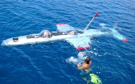 Avionul subacvatic care se deplaseaza prin apa mai bine ca submarinele. Cum reuseste? Deepflight Super Falcon