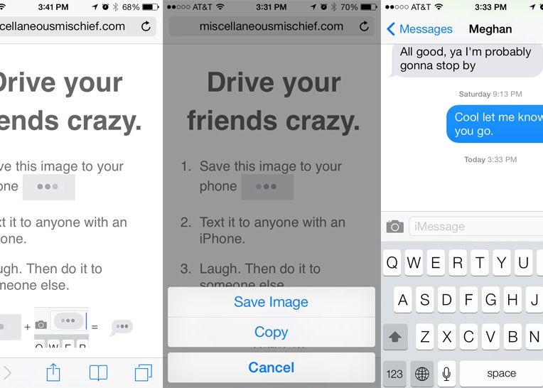 Cea Mai Tare Farsa Pe Iphone Pentru Cineva Care Are Ios 7 Ce Poti Face Cu Un Simplu Sms
