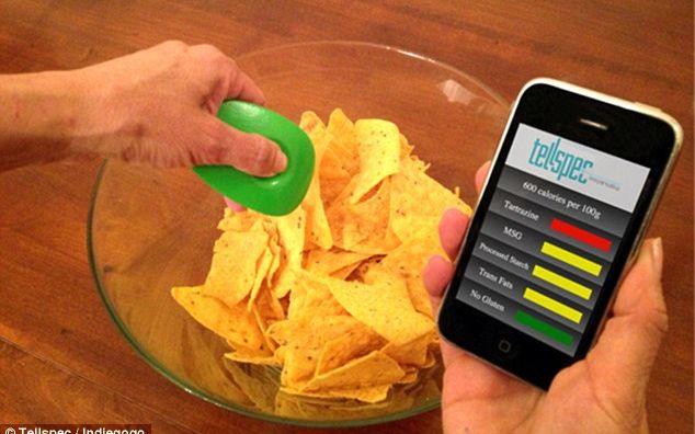 Tellspec, gadgetul care calculeaza numarul de calorii la o simpla scanare a mancarii Tellspec Gadgetul Care Masoara Numarul De Calorii La O Simpla Scanare A Mancarii