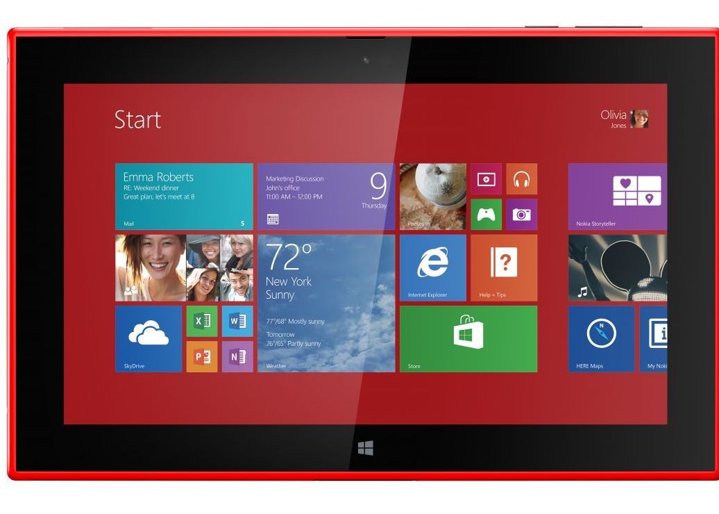 Nokia Lumia 2520 Nokia Lumia 2520 Prima Tableta Cu Windows A Companiei Are 10 1 Inch Si E O Alternativa La Laptop 2 1