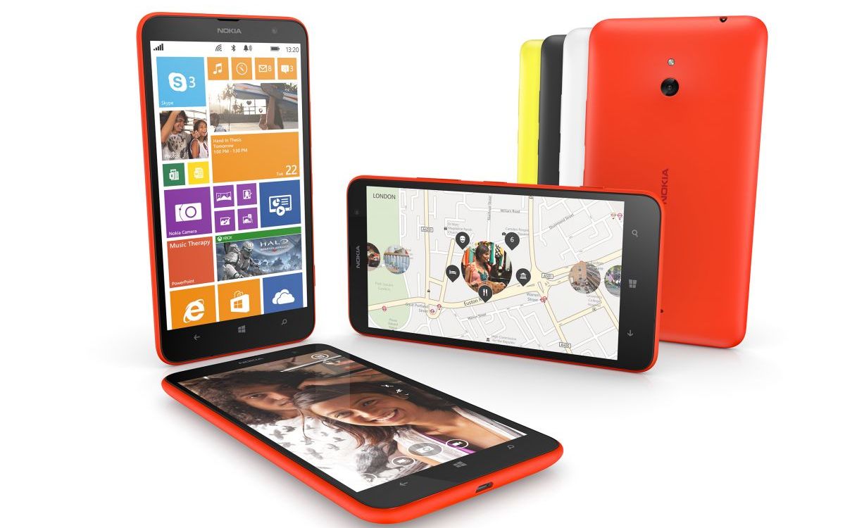 Nokia Lumia 1320 Nokia Lumia 1520 Si Lumia 1320 Doua Telefoane Cu Ecran De 6 Inch Si Windows Phone
