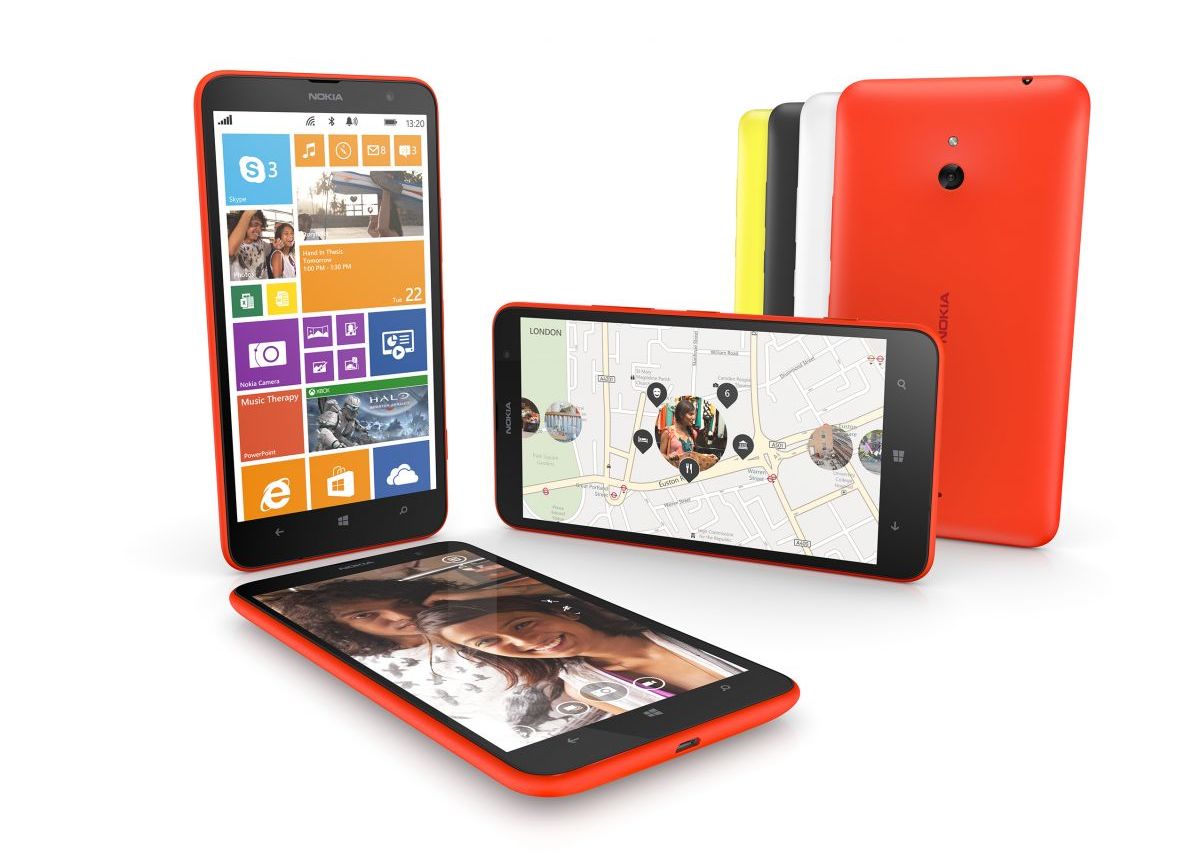 Nokia Lumia 1320 Nokia Lumia 1520 Si Lumia 1320 Doua Telefoane Cu Ecran De 6 Inch Si Windows Phone