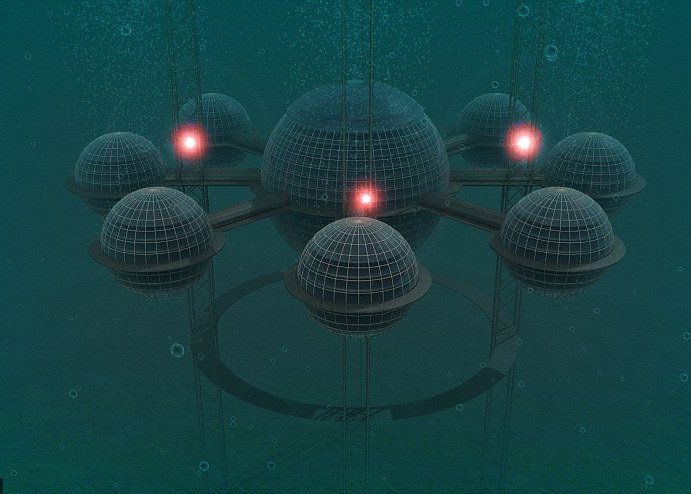 Vom Dormi Cu Pestii Designerii Se Intrec In Idei Arhitectonice Pentru Posibilele Aglomeratii Subacvatice