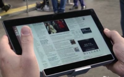 Prima tableta din lume care face asta! Milioane de oameni isi vor lua ramas bun de la iPad si Samsung Galaxy Tab: